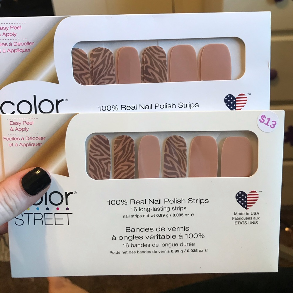 Color Street polish strips- All Wild Up